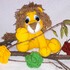 Häkelanleitung von Jack der löwe und blume PDF english-deutsch-dutch ternura amigurumi