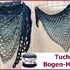 Tuch "Bogen-Hype" mit 1 BOBBEL-COTTON XTRA von Woolly Hugs häkeln