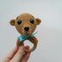 Crochet Pattern Meerkat Rattle, crochet Babyrattle