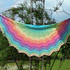 Starlet - half crescent shawl (knitting)