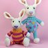 Candy Bunny (Easter Bunny, Rabbit), knitting pattern