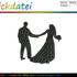 Stickdatei "Hochzeit / Brautpaar - Just Married"