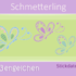 Stickdatei Schmetterling Schmetterlinge