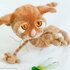 129 Crochet Pattern - Dobby the sad cat - Amigurumi soft toy PDF file by Pertseva CP