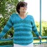 Strickanleitung: Pullover Blaue Lagune Größe 36 - 46