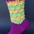 Strickanleitung für Socken mit rundem Muster für Gr. 38/39