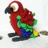 crochet pattern, Ciro the parrot PDF deutsch- english- dutch. ternura amigurumi