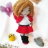 Crochet pattern of doll Sarah little Red Riding Hood PDF english- deutsch- dutch ternura amigurumi