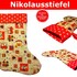 Nikolausstiefel Weihnachtsstiefel - Schnittmuster & Nähanleitung