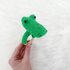 Crochet Pattern Crocodile Rattle, crochet Babyrattle