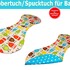 Baby Sabbertuch Spucktuch - Schnittmuster & Nähanleitung