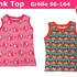 Kinder & Baby Tank Top - Kindershirt - Babyshirt - Schnittmuster & Nähanleitung