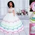 Fantastic princess dress for little fashion dolls