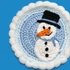 Häkelanleitung Schneemann Applikation - Aufnäher Patch