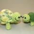 Häkelanleitung Schildkröten in zwei Größen - Amigurumi