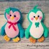 Süßes Pinguinpärchen " Pia und Paul" häkeln