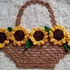 Basket of Sunflowers PDF Pattern