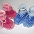 Strickanleitung Babyschuhe, Baby-Booties, Sohlenlänge ca. 10,5 cm