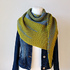 Knitting pattern shawl "Different Stripes"