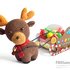 Pattern Rudolph - Christmas Reindeer and DIY Santa Sleigh - Amigurumi