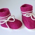 Strickanleitung Babyschuhe, Baby-Booties für Anfänger, mit 2 Nadeln gestrickt