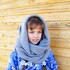 Scarf hooded knitting pattern, size for toddler, child, adult.