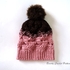 Gradient Color Cable Hat