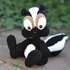 Crochet pattern Skunk