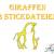 Stickdatei Giraffen