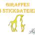 Stickdatei Giraffen