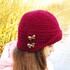 Hat crochet pattern for toddlers, girls, women