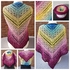 Crochet Pattern "Tringular shawl - Infintio" UK Term