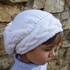 Knitting pattern beanie hat, size for toddler, child, adult.