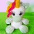 Crochet pattern of flipp, the unicorn PDF ternura amigurumi english