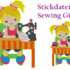 Sewing Girl - Näh Mädchen Stickdatei