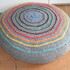 Häkelanleitung Sitzkissen/Sitzpouf/ Yogakissen 56 cm Durchmesser und 12 cm Höhe