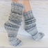 "OneWaySoks°2" dicke gestrickte Socken / Schoppersocken