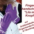 Fingerhandschuhe "Lila mit Knopf" häkeln