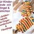 Fingerhandschuhe für Kinder "Ringel und Blüten" häkeln