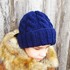 knitting pattern cap size for toddler, child, adult