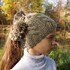 Knitted pattern hat / scarf, size for toddler, child, adult