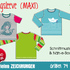 Longsleeve • Kinder-Shirt Gr. 74-170 • E-Book und Schnittmuster unisex