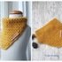 Baby bandana | Crochet pattern dribble bib