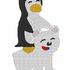 Stickdateiset Pinguine 10x10 4 Stickbilder