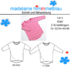 1411 Schnittmuster Damenshirt einfaches Shirt langarm Gr.32/34 -44/46 PDF