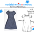 1410 Schnittmuster Damenkleid Sommerkleid einfaches Kleid Gr.34-44 PDF