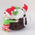 Pattern Elves and Christmas Pudding Tea Cosy