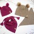 Crochet Pattern – Asterisk Set – Cap & Scarf – no.210E