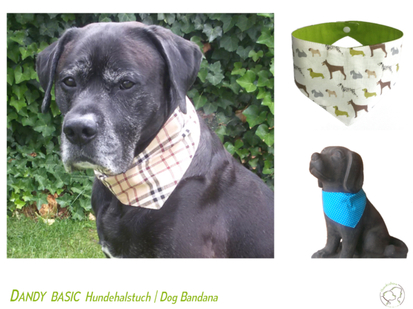 reversible dog bandana