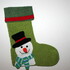 snowman xmas stocking crochet pattern